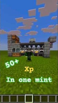Unlimited XP from Furnaces! 😱🔥 #minecraft #shorts