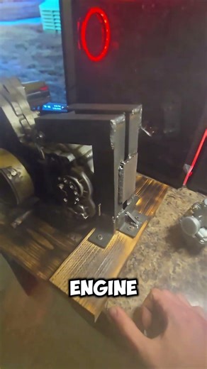 crazy useful DIY engine mount #DIY #homemade #pitbike #dirtbike #110cc