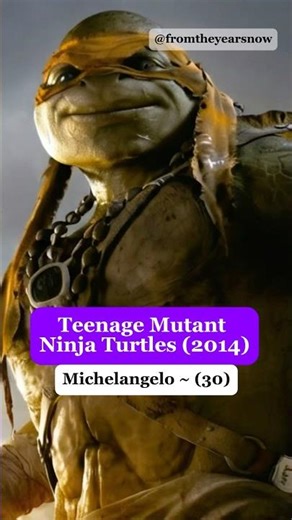 Cast: Teenage Mutant Ninja Turtles (2014) - Before and After #tmnt #beforeandafter #shorts #viral