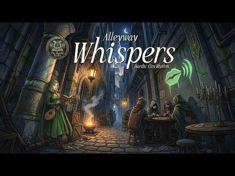 Alleyway Whisperer - DnD Bardic City Rhythm | Non-Copyright Music