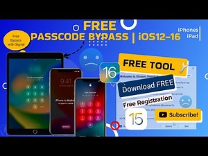 Free iPhone passcode Remove | Broque Ramdisk Passcode bypass, iOS 16.6 supported, Bypass with signal