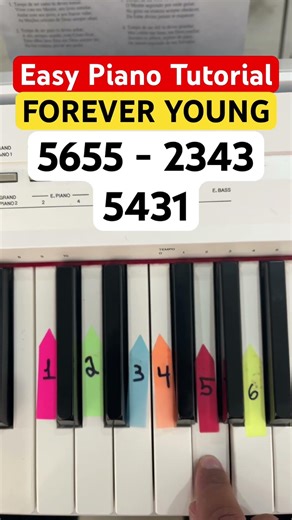 Forever Young Piano Tutorial 🎹🔥