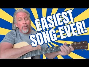 The Easiest Guitar Song EVER! Beginner Guitar Lesson