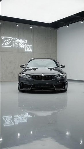 The Ultimate Blacked-Out BMW M4 Build 🏎️💨⁠