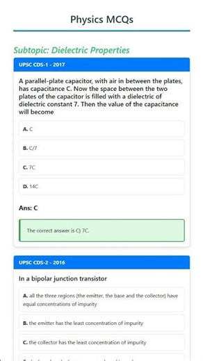 Dielectric Properties
