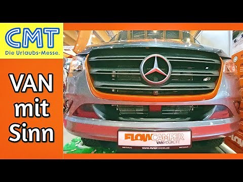VAN sense! Sustainably practical – Flowcamper Max on a Sprinter 4x4 – a trade fair novelty!