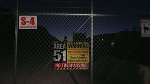 Alien Being Escapes Area-51 Gate S-4 Stock Footage Video (100% Royalty-free) 3401762771 | Shutterstock