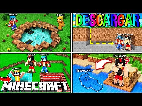 ✅ DESCARGAR mapas de ESCONDITE de los COMPAS #4 😱🏠 // para MINECRAFT JAVA