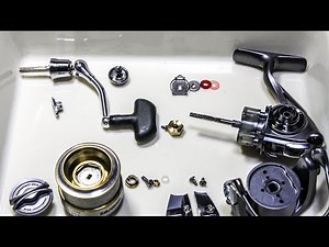 リールの全分解メンテナンス＆カスタム