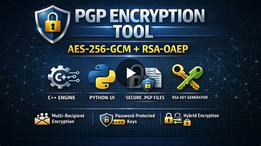 C++ AES-256-GCM RSA Hybrid Encryption Tool | Mukul Ray posted on the topic | LinkedIn