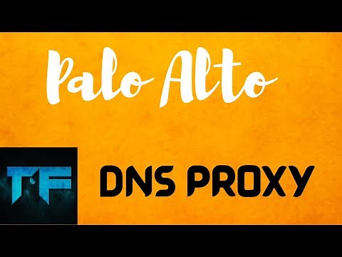 How do I configure a Palo Alto DNS Proxy to serve as a local DNS server