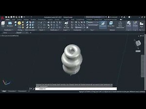 Comment utiliser la commande révolution sur le logiciel AutoCAD