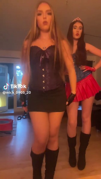 Mal and Evie from Descendants: A Perfect Duo