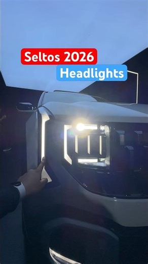 Kia Seltos 2026 Headlights Setup & Working !!