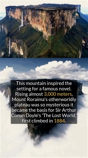 The real-life inspiration for Sir Arthur Conan Doyles The Lost World. #history #ancient #discovery | Earthly Wonders