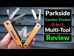 Parkside 8-in-1 Garden Pocket Multi Tool - FAN EDITION! (Tool Review)