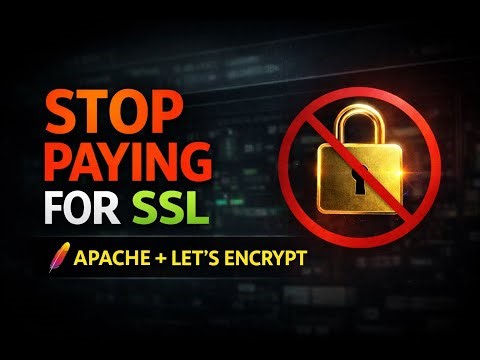 How to Set Up FREE SSL/TLS for Apache Webserver with Let’s Encrypt (Step-by-Step, Production Ready)