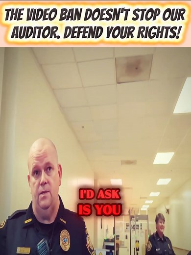 67K views · 1.2K reactions | The video ban doesn't stop our auditor. Defend your rights! | One Cop | Facebook