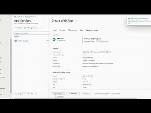 How to create a web app in azure portal ?||AZ-900