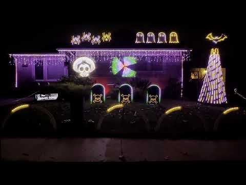 The Addams Family - Halloween Light Show '24