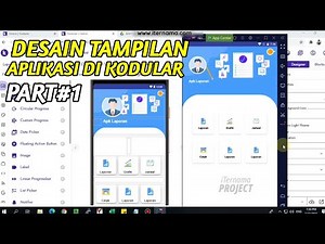 Membuat Desain Tampilan Aplikasi Android di Kodular Tanpa Coding