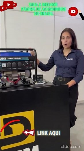 Gasoline-powered generator 3.75kVA Tssaper Bivolt with electric start