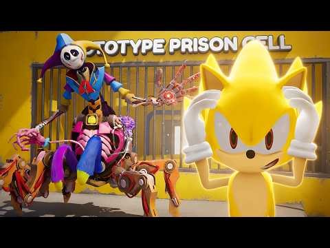 Sonic & Silver ESCAPE the PROTOTYPE Prison… (Roblox OBBY CHAOS 😱)