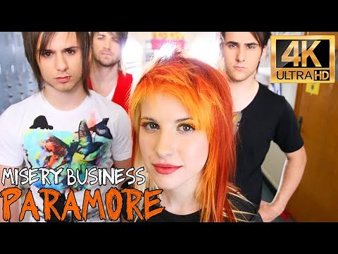 [4K] Paramore - Misery Business REMASTERED (Official Music Video)