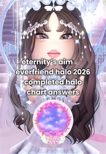 eternity’s aim 🏹 everfriend halo 2026 *completed* halo chart answers by @⭐️ Maf 💫 ! good luck everyone