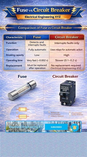 Fuse vs Circuit Breaker