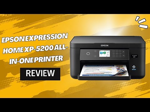 Epson Expression Home XP-5200: The All-In-One Printer for Your Home Office