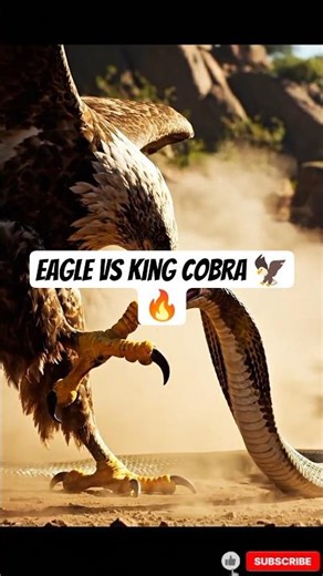 Eagle vs King Cobra 🦅🔥 | Who Would Win?