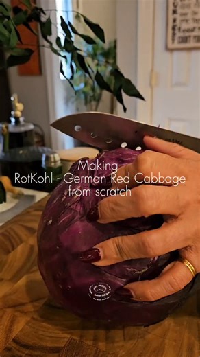 Adilah Sainer on Instagram: "Rotkohl from scratch, my MIL’s recipe 🇩🇪🤍 Some of you asked for this recipe last year, so I’m sharing it properly this time. This is the classic German red cabbage I learned from my MIL, slow-cooked, tangy, gently sweet, and deeply aromatic. Even better the next day. 🛒 Ingredients • 500g red cabbage, thinly sliced • 1 large yellow onion, finely diced • 1 Granny Smith (or other semi-tart apple), peeled, cored & diced • ¼ cup butter • 1 cup apple cider vinegar • 1