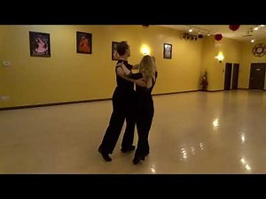 American Smooth Slow Foxtrot Twinkle with Promenade Chasse Ending