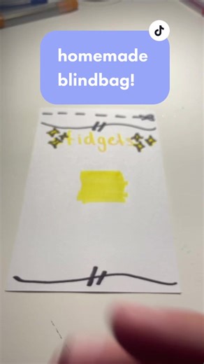 making homemade blindbag!! 💖☀️ #ForYouPage #FidgetToys #Homemade #Blindbag #Fidget #Mystery #Status #viral #xx