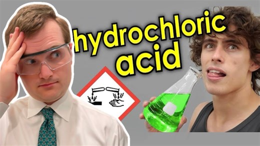 Hydrochloric acid lemonade? Nuclear engineer reacts to dangerous experiments
