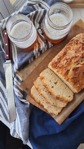 8.6K views · 103 reactions | The bread you never knew you needed! Today we're handing over the EASIEST bread recipe you'll ever find and it's got a surprising source of yeast - BEER! This hot honey beer bread didn't last a day  in our house and we can't wait to hear what you think too. Cornect Family Farm | The Kilted Chef | Facebook