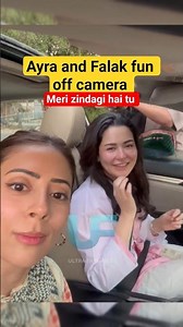 Ayra and Falak fun off camera | Meri Zindagi Hai Tu Episode 13 14 15 BTS - Behind the scenes #shorts