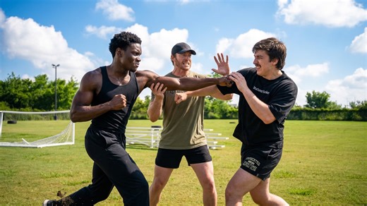 Watch what happens when short guys face tall guys