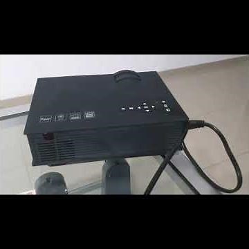 Original UNIC UC68 Portable LED Projector 1800 Lumens 80 ANSI HD 1080p Full HD Video