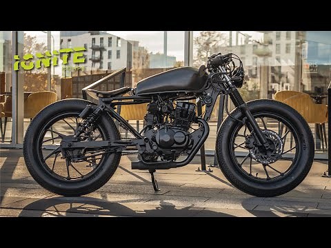 Custom Honda cb125f by Benzin Cafe Racers