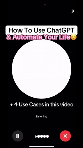 How to use Chat gpt and a few use cases you can test out today! Comment ☺️ if you want to learn more or a way this can help you in your business! #noexcuses2024 #createthelifeyouwant #automateyourlife #digitalproducts #ai #chatgpt #zapier #make #automations #creatorsearchinsights