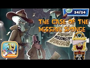 SpongeBob Patty Pursuit - THE CASE OF THE MISSING SPONGE (Tale of the Deep) Full Gameplay