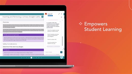 1.3K views | Studying solo doesn’t mean you’re on your own. Claire AI® is built to back you up. With Student Mentor, support lives inside your Engage® Series modules—ready to help anytime you need it.  24/7 support when you need it most Interactive prep with practice questions and mnemonics No stress. Just answers when you need them. | ATI Nursing | Facebook