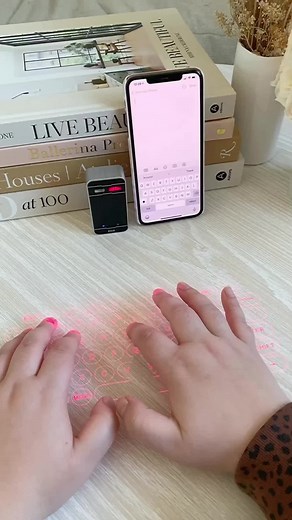 AGS Laser Projection Keyboard — Portable Virtual Typing Solution