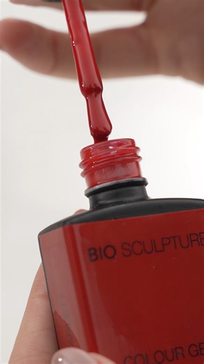 The Evolution to Colour Gel. The New formula in shade Scarlett is a perfect, effortless application with each coat delivering high pigment and high shine! Discover your favourite shades now available in Colour Gel. Better, bolder and healthier! #BioSculpture #BioSculptureColourGel | Bio Sculpture UK&I