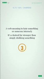 What does "loathe" mean? | C1 English word #shorts