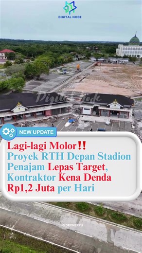 Pengerjaan Ruang Terbuka Hijau (RTH) yang berlokasi di depan Stadion Panglima Sentik, Kecamatan Penajam, dipastikan telah melewati batas waktu pengerjaan. Proyek seharusnya rampung pada Desember 2025. Akibat keterlambatan ini, kontraktor pelaksana kini dibebani sanksi denda administratif. Kepala Dinas Perumahan, Kawasan Permukiman dan Pertamanan (Disperkimtan) Kabupaten PPU, Riviana Noor mengungkapkan, bahwa meski mengalami keterlambatan, progres fisik di lapangan saat ini telah hampir 100 perse