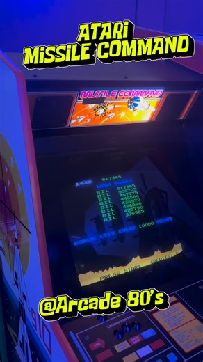 Missile Command is totally insane! Bill comes in to show us how it’s done! Here’s some of his warm up game! #atari #rankings #arcade80s #arcadegaming #gaming #rochesterny #smallbusiness #Reels #facebookreels #igreels #instadaily #reelsvideo #gamingreels | Arcade 80s