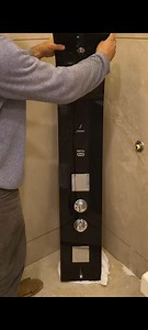 Installing an integrated Thermostatic Shower Panel! | Plumbing Ideas